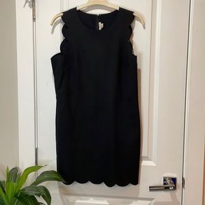 JCrew Scallop Dress